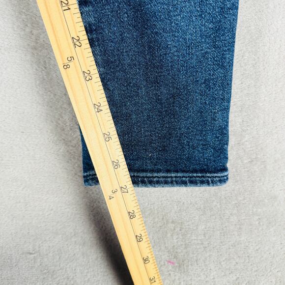 Citizens of Humanity Jean Women 28 Blue Denim Olivia Ankle Button Fly High Rise - Picture 13 of 15